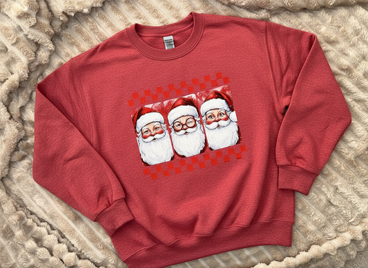 Santa Triplets Sweatshirt