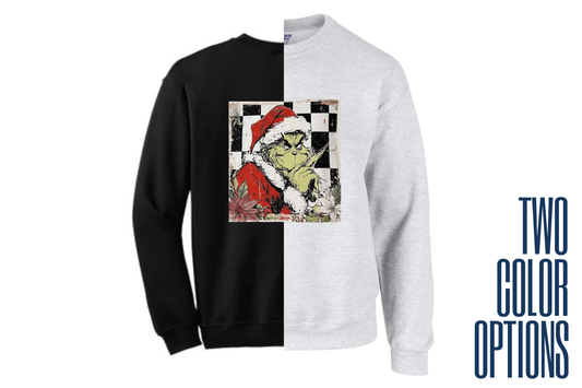 Christmas Green Monster Sweatshirt