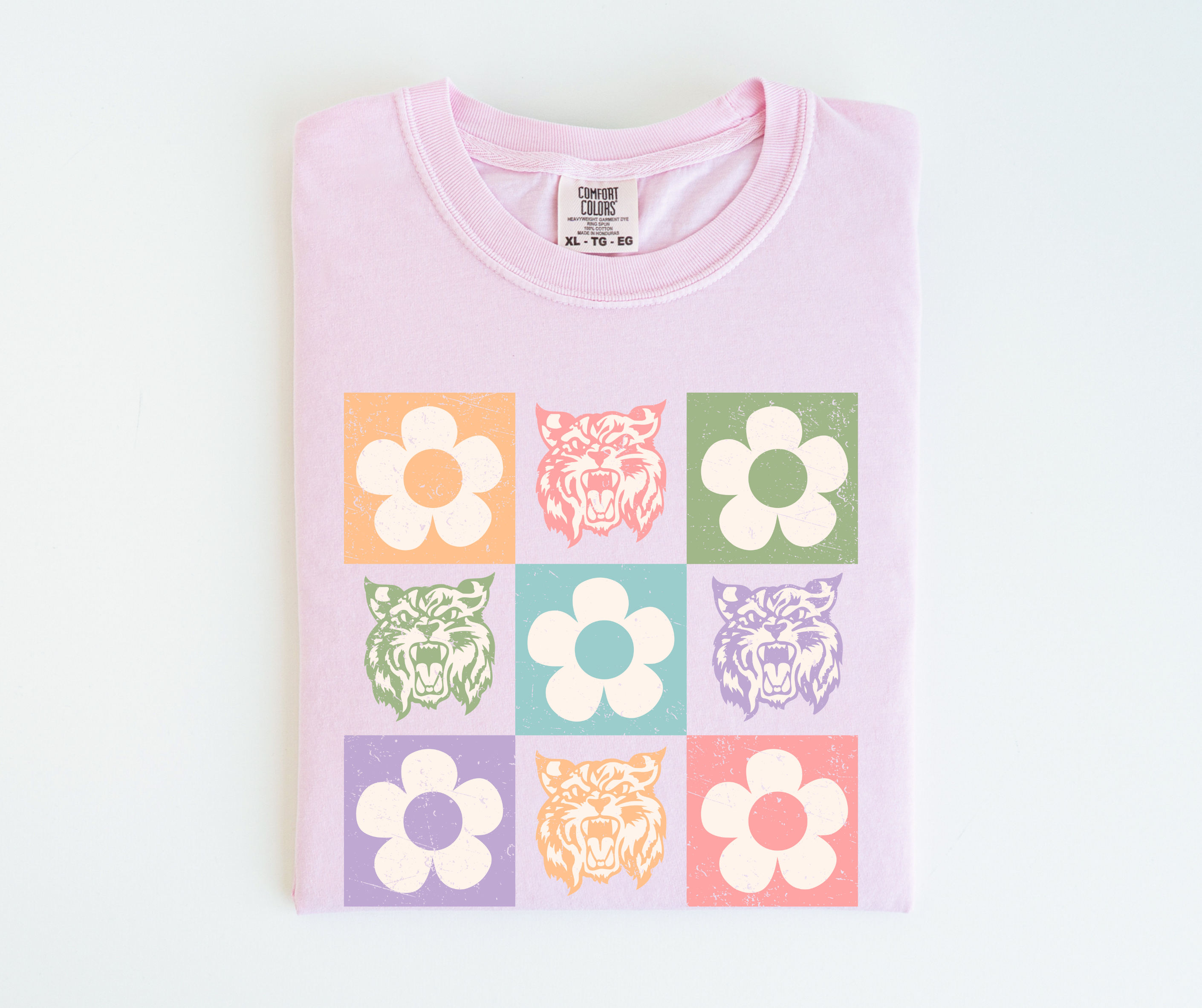 Wildflowers Pink tee